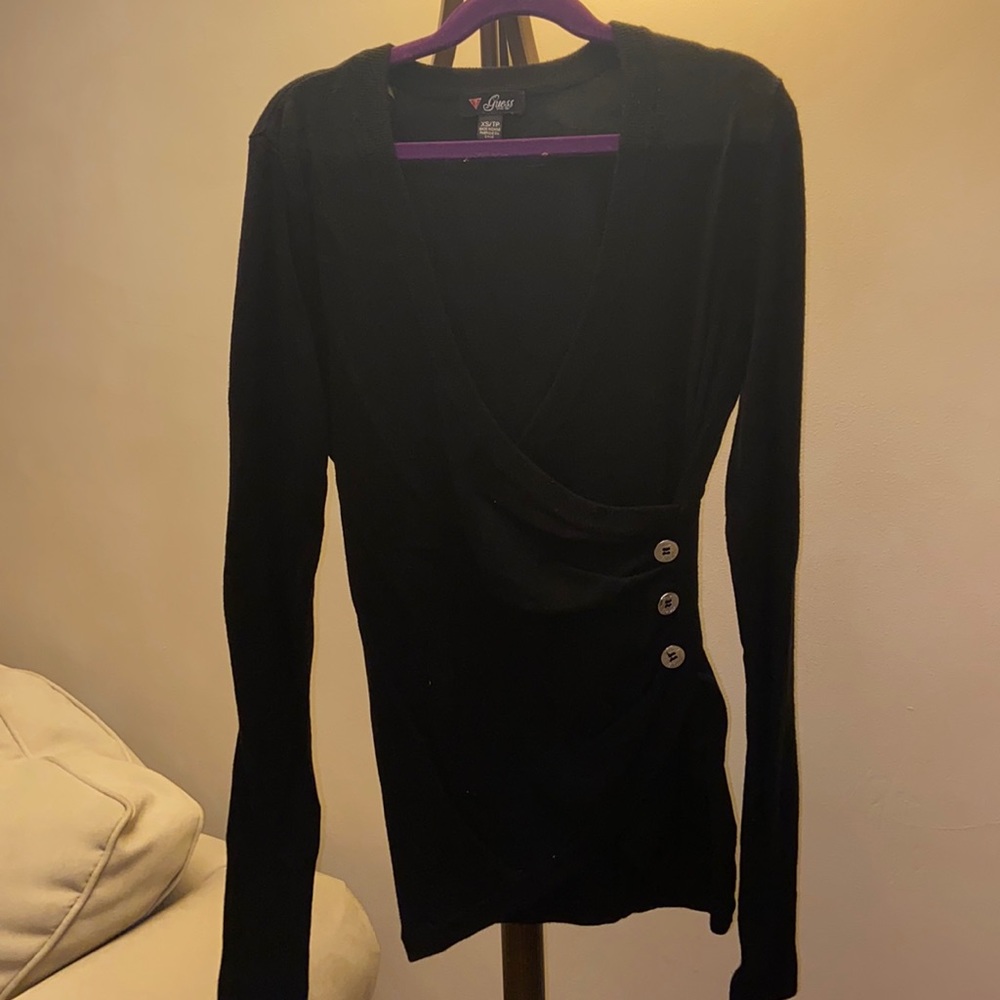 Guess deep V sweater